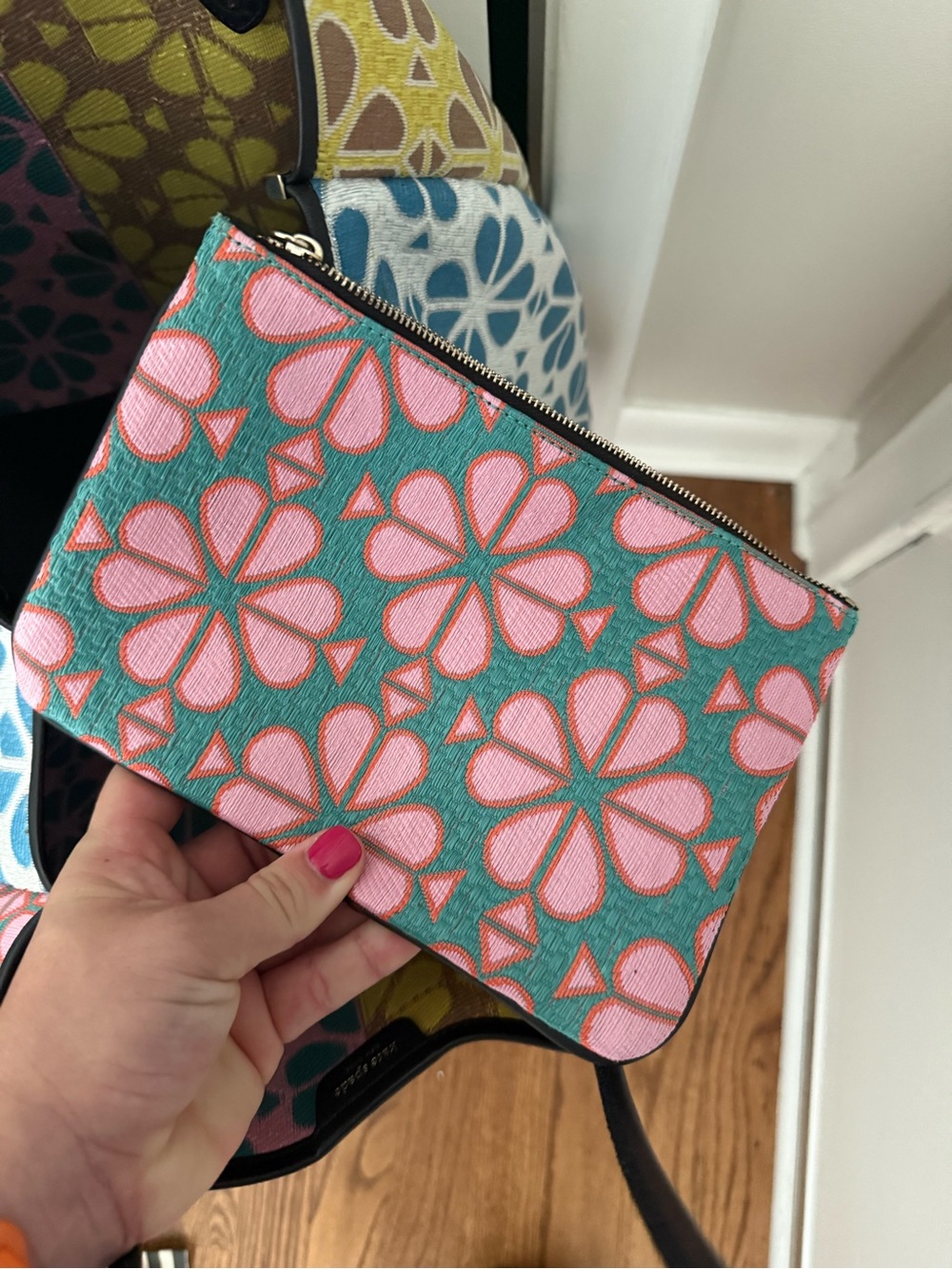 kate spade spade flower everything tote - Picture 6 of 8
